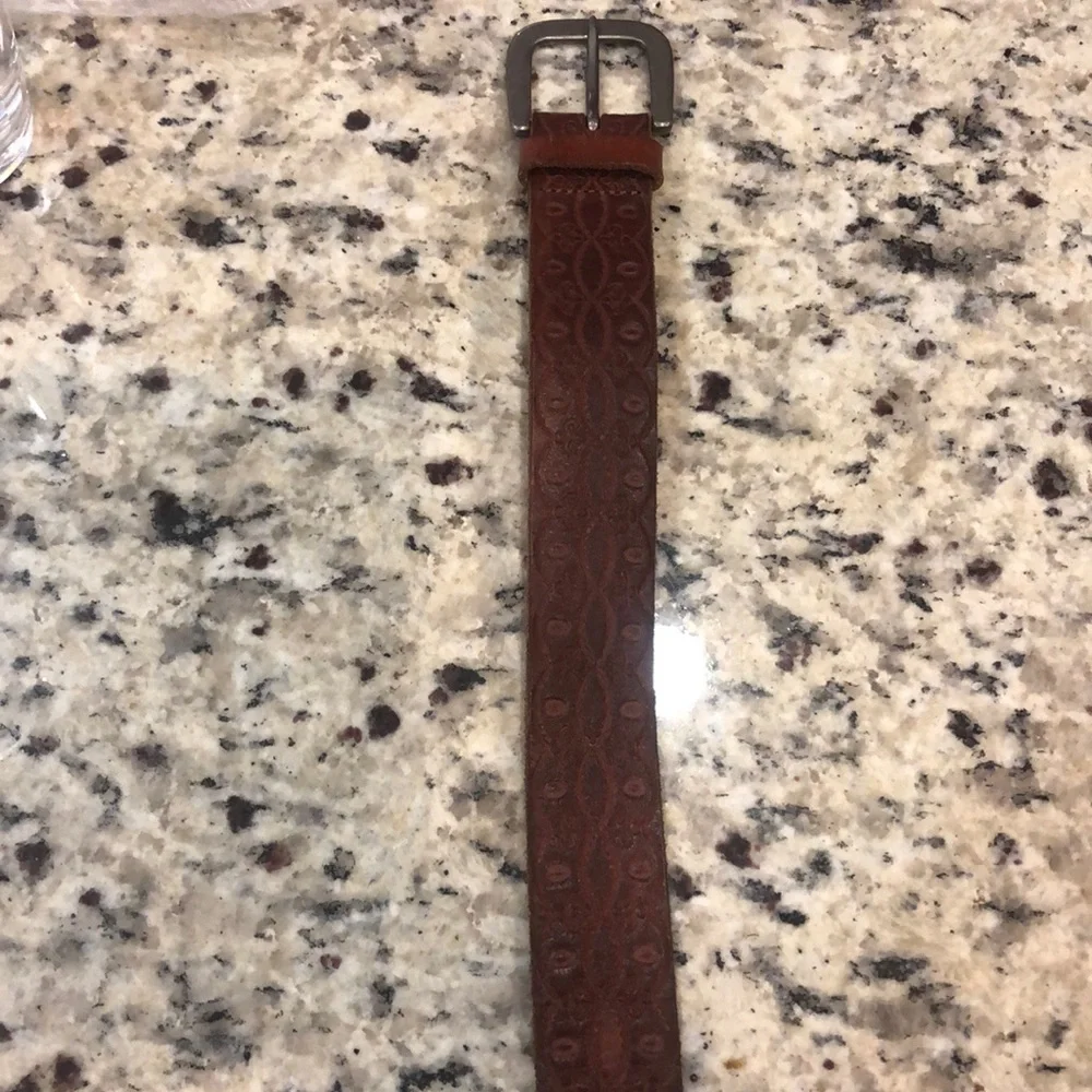 Unknown brown stamped